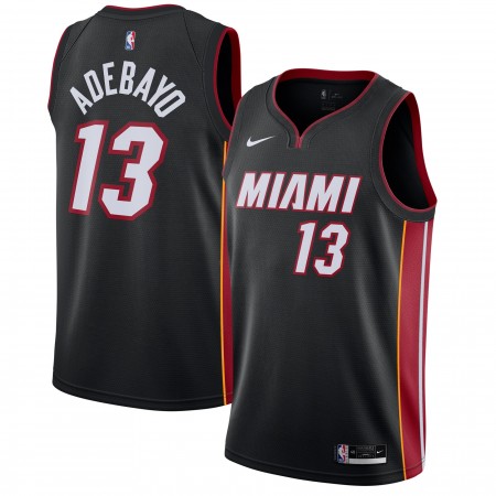 Herren NBA Miami Heat Trikot Bam Adebayo 13 Nike 2020-2021 Icon Edition Swingman